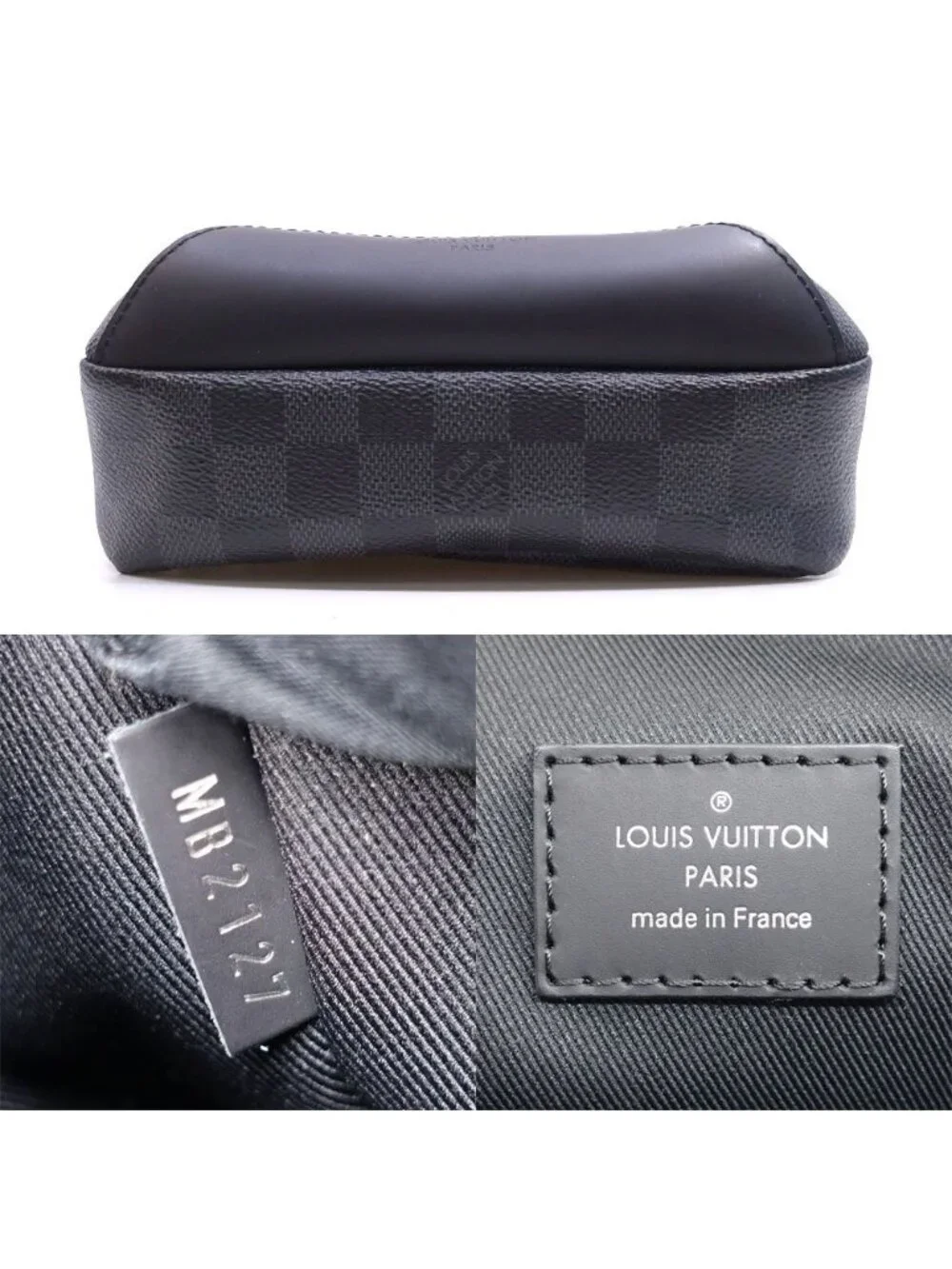 Louis Vuitton Avenue Sling Bag BK Silver